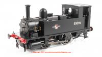 7S-018-005S Dapol B4 0-4-0T Steam Locomotive number 30096 in BR Black livery with Late Crest